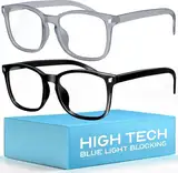 livho Blaulichtfilter Brille Damen TR90 Blaulichtbrille ohne Sehstärke, Superleichte Anti-Müdigkeit Computerbrille Gaming Schutzbrille