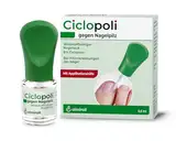 Ciclopoli gegen Nagelpilz, bei Pilzerkrankungen der Nägel, Anti-Pilz-Nagellack mit bewährtem Wirkstoff Ciclopirox und Tiefwirk-Effekt, nur 1x täglich auftragen, mit Applikationshilfe, 6.6 ml