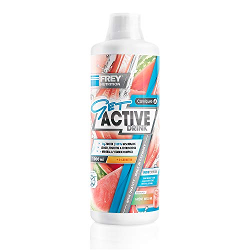 Frey Nutrition Get Active Drink - Grüne Melone, 1er Pack (1 x 1 kg)