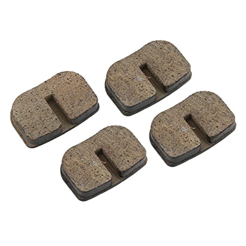 Akozon Bremsbeläge, 4pcs Scheibenbremsbelagsatz Hinten Keramik Ersatz für MOTOVOX MBX10 MBX11 79CC Mini Bike Go Kart Roller