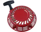 2EXTREME Seilzugstarter, Starter, Anlasser kompatibel für Generator, Stromgenerator, Stromerzeuger. 174mm Durchmesser, Höhe 50mm, 6x 6mm Löcher Befestigung, Anlassersegment innen 51mm