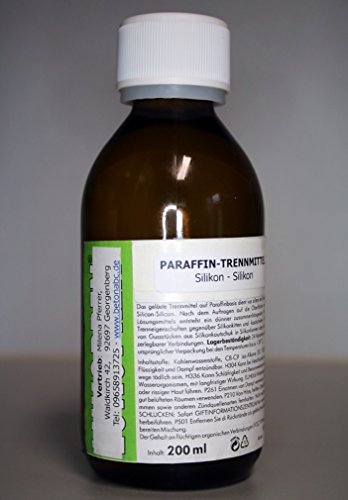 Paraffin Trennmittel (200 ml) zum trennen von Kontaktflächen Silikon-Silikon