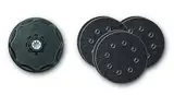 Fein Schleifset (runde Form, Aufnahme Starlock Plus, gelochte Ausführung, 1x Schleifteller, Je 2X Schleifblätter Korn 60, 80, 180) 63806195210