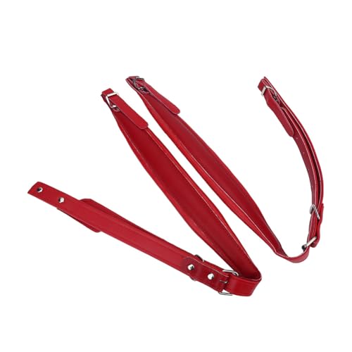 Joyzan Akkordeon Strap, Akkordeonriemen Verstellbare Strap Schultergurte PU Leder Schulterriemen Verstellbar kkordeon Set Weich Verschleißfest Zubehör Musikinstrumente Einstellbare Verschleißfeste