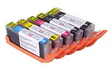 Kopyform Lebensmitteltinte Patronen-Set Canon-kompatibel (PGI-570 + CLI-571, z.B. TS5050) - TK170