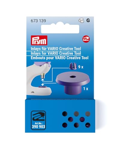 Prym 673139 Inlays für VARIO Creative Tool