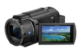 Sony FDR-AX43A 4K Kompakt-Camcorder (Ultra HD (UHD), Balanced Optical SteadyShot, 20x optischer Zoom, schwenkbarer Bildschirm), schwarz