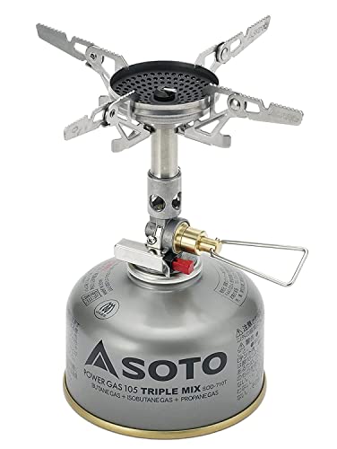 SOTO WindMaster with Micro Regulator and 4Flex, Liquefied Petroleum Gas
