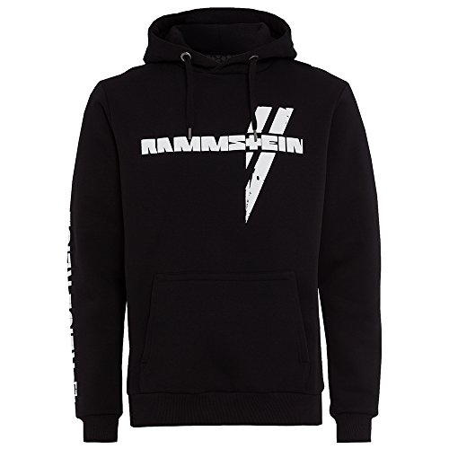 Rammstein, Kapuzenpullover Weißes Kreuz (XXL)