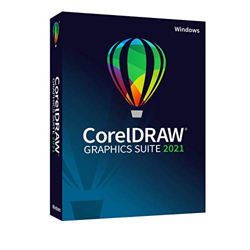 Corel DRAW Graphics Suite 2021 Grafikdesign-Software für Profis | Vektor-Illustration, Layout und Bildbearbeitung | Dauerlizenz | Windows