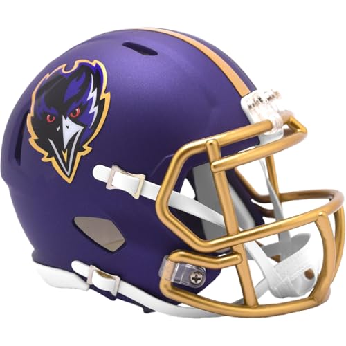 NFL Baltimore Ravens Alternate Mini Helm Speed Footballhelm