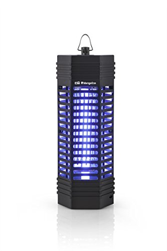 Orbegozo Elektrischer Mückenvernichter für den Innenbereich, mit Aktionsradius 30 x 10 x 10 cm Schwarz