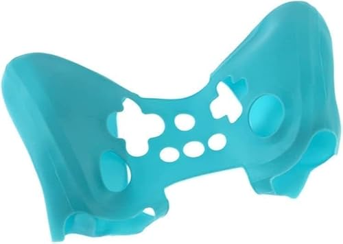 Silikon-Schutzhülle für Wii U Pro Controller, Gummi, Hellblau