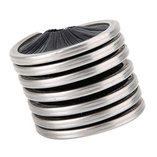 Dioche Seilreiniger Seilwäsche Nylon Edelstahl Schwarz Outdoor Klettern Höhlenforschung Seil Schnur Reinigungsbürste Waschwerkzeug
