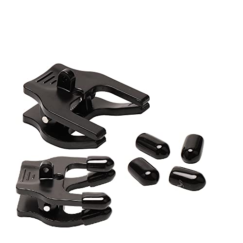 ORILAO 2pcs Kunststoff Clip für Scheinwerfer Clip Mount Verbinden mit eigenen Brillen Scheinwerfer Austauschbare Zubehör