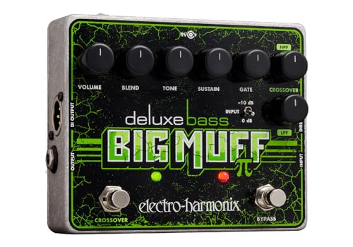 Electro Harmonix, Big Muff PI 665212, Effekt einer E-Gitarre mit Synthesizer, Filter, Bass