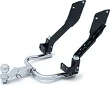 Kuryakyn 7657 Motorradzubehör: Empfängerkupplung mit 1-7/8 Zoll Durchmesser Anhängerkupplung Kugel für 2014-19 Harley-Davidson Touring Motorräder, schwarz/Chrom