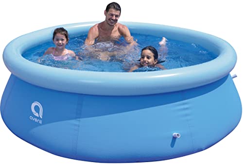 Avenli Pool 244 x 63 cm Family Prompt Set Pool Aufstellpool Pool-Set blau Gartenpool rund Schwimmbecken für Familien & Kinder