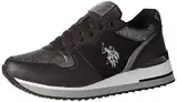 U.S. POLO ASSN. Damen TUZLA3 Glitter Oxford-Schuh, Blk, 41 EU