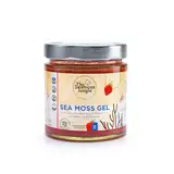 Sea Moss Gel - Erdbeere - 390 ml - St. Lucia - Laborgetestet - Dr. Sebi Inspiriert - Reich an Vitaminen & Mineralien - Superfood für Gesundheit & Wellness