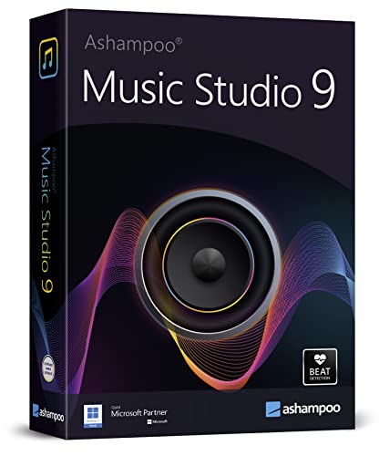 Ashampoo Music Studio 9 - Audio Recorder und Editor, professionelles Tonstudio für deine Musik für Windows 11, 10