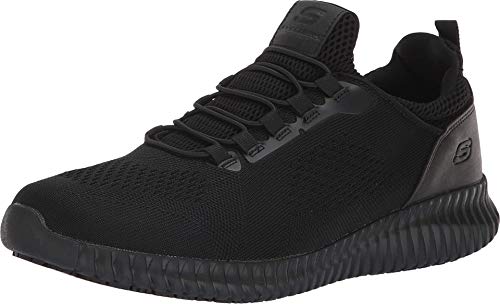 Skechers Herren Cessnock Küchenschuhe, Schwarz, 48.5 EU