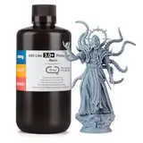 ELEGOO ABS-Like Resin 3.0 Plus, Verbessertes 3D-Drucker Photopolymer Harz, Höhere Hitzebeständigkeit, Schnelle Aushärtung, Hohe Präzision, Nicht Spröde, Grau 1000g