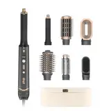 Dripl Airstyler Pro - 6in1 Multistyler für alle Haartypen ohne Hitzeschäden, Hair Dryer-Hairstyler&Hair Curler All-in-One Styling mit Innovative Lufttechnologie&Coldshot-Funktion für Locken, Wellen