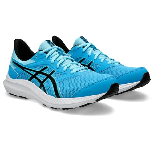 Asics Herren JOLT 4 Sneaker, Bright Cyan Black, 43.5 EU