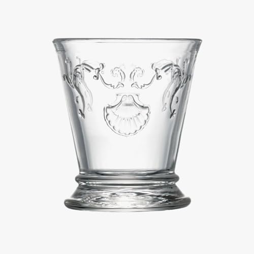 La Rochère Wasserglas Versailles Muschel Ornamente 250 ml - 6er Set