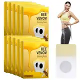 FENGQ 70 Stück Bienengift Lymphdrainage Schlankheitspflaster, Bienengift Pflaster Zum Abnehmen, Bee Venom Pflaster, Bienengift Abnehmpflaster, Bee Venom Slimming Patch, Abnehmen Schnell Fettverbrenner