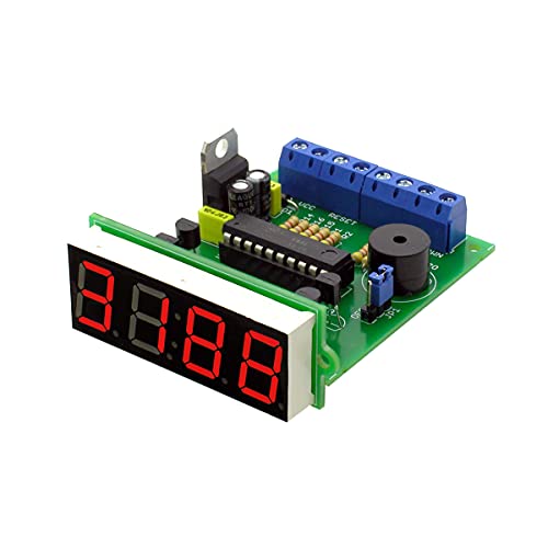 AVT3188 KIT DIY Elektrischer Impulszähler, Impulszähler DIY, Elektronik Bausatz, Elektronischer Timer, Elektronik-Bastelkit, Übungsplatine für Anfänger