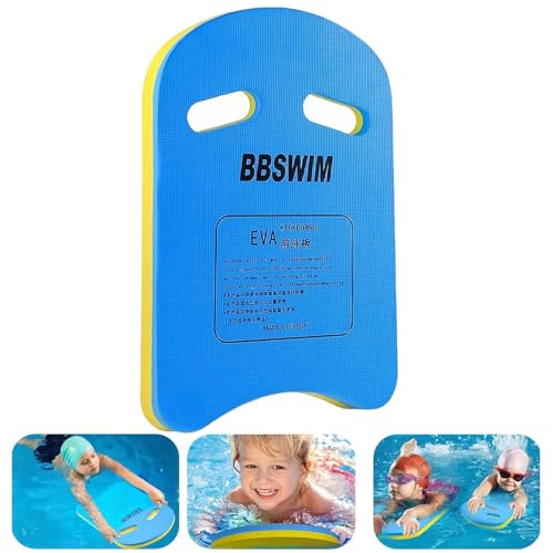 Schwimmbrett Kinder, Schwimmhilfe Kinder, Schwimmbrett Kickboard für Kinder und Erwachsene mit Griffen, Trainingsausrüstung PE Schaumstoff Schwimm Board für Schwimmübungen & Training