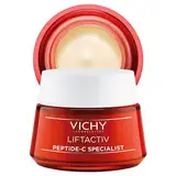 VICHY Liftactiv Collagen Specialist: Anti-Aging Creme gegen sichtbare Zeichen der Hautalterung. Wirkt Kollagenverlust entgegen. Mit Niacinamid, Peptiden und Vitamin C, 50ml