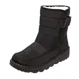 Chanpning Damen Winterstiefel Elegant Shuhe. Damen Winter Winterturnschuh Damen Winterschuhe Damen Gr 40 Stiefel Damen Stiefeletten Flach Rutschfeste Warme Schneestiefel