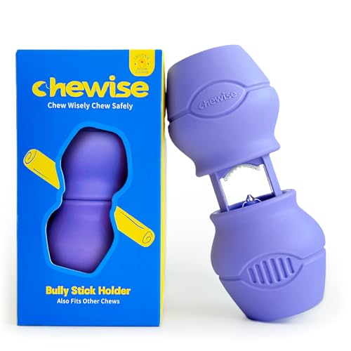 PetClan Chewise Bully Stick Halter – Ultimative Sicherheit & Robustes Design, BPA-frei, Verhindert Erstickungsgefahr, Geeignet für Verschiedene Bully Sticks und Hundegrößen