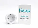 Keep Connect Router Wi-FI Reset Device, Monitors Connectivity and Resets When Required. No App Necessary. If you enter a phone number it will send texts upon resets.
