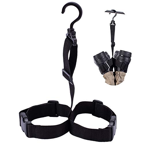 Bassdash Wader Stiefel Wathose Hanger mit Verstellbarer Riemen für die Lagerung Trocknen