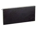 Magnet Heizkörperverkleidung Heizkörperabdeckung Schwarz Schiefer 120x60 cm Heizung Abdeckung Verkleidung Magnetische Abdeckmatte Kühlschrank aus Einem Flexiblen Magneten Digitaler Aufdruck