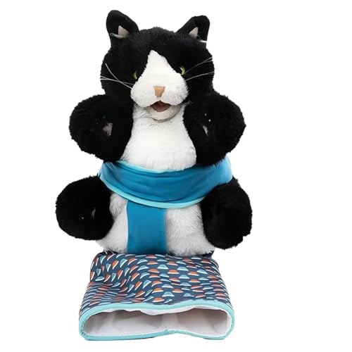 Cat Wrestler Puppet Katzen Ringer Handpuppe Cats Puppet Wrestler, Lustige Katzen Puppe Wrestling Spielzeug, Plüschkatze Wrestle Toy Animal Hand Handschuh