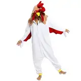 LBJR Ganzkörper Kostüm Jumpsuit Onesie Tier Fasching Karneval Halloween kostüm Cosplay Schlafanzüge Erwachsene