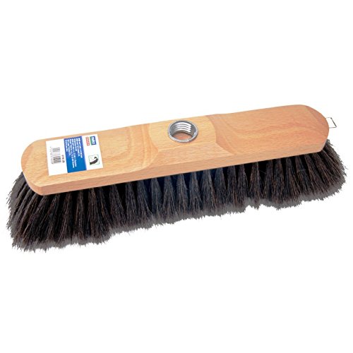 Profi Zimmerbesen Roßhaarmischung naturfarbig lackiert 28 cm