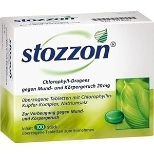 STOZZON Chlorophyll überzogene Tabletten 100 St