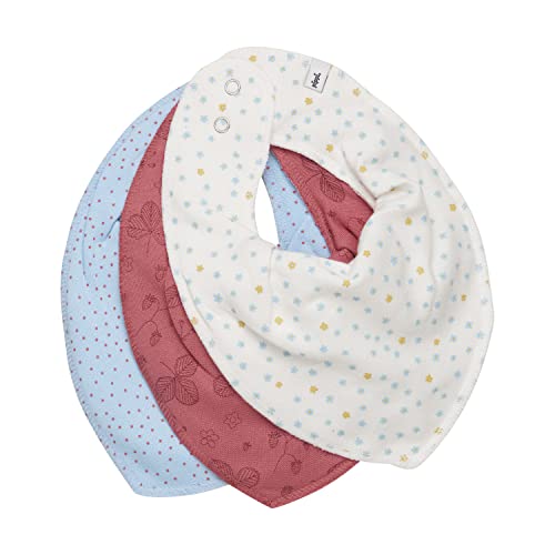 Pippi Unisex Baby Pippi Lätzchen L tzchen, Baroque Rose, Einheitsgröße EU