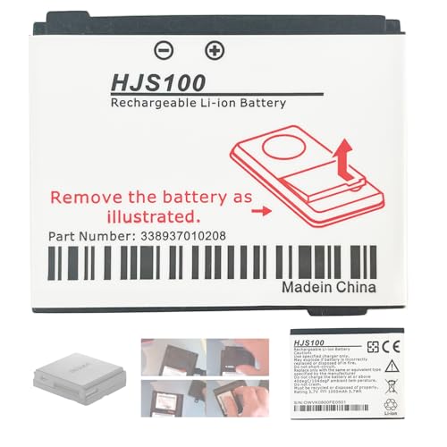 Aousavo HJS-100 ersatz akku HJS100 Kompatibel mit Becker HJS100, HJS-100, Map Pilot, Mercedes Benz Map Pilot,VW Map Pilot, Replaces Becker 338937010208 Mercedes Benz Map Pilot,C260 GLK300