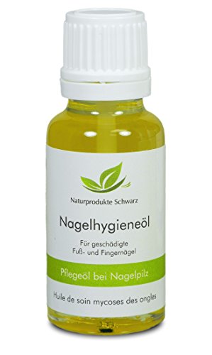 Naturprodukte Schwarz - Nagelpilz Öl - Mit Premium Teebaumöl zur Pflege bei Nagelpilz, 10ml