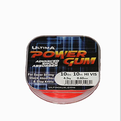 Ultima High Power Gum, Rot, 0.60mm-10lb/4.5kg