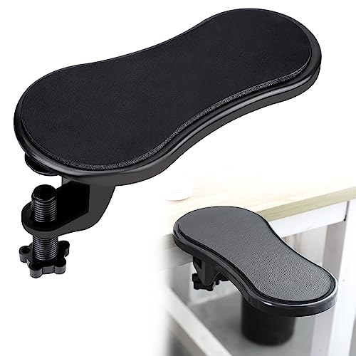 Ergonomischer einstellbarer Computer Schreibtisch Extender, TACYKIBD Computer Armlehne Handgelenkauflage, Tastatur Handgelenkauflage Mauspad Handgelenkstütze für Home Office Computer Laptop Arbeit