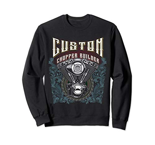 Kundenspezifischer Motorradbauer Sweatshirt