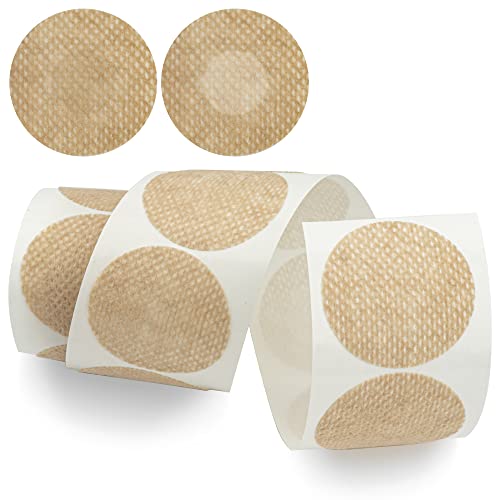 Amviner Nippelpads, Nipple Cover für Männer, Brustwarzenabdeckung für Herren, Laufen, 50 Paar, Beige